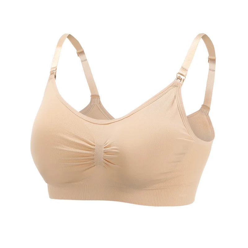 Wirefree Nursing Clothing Cotton Breastfeeding Bra