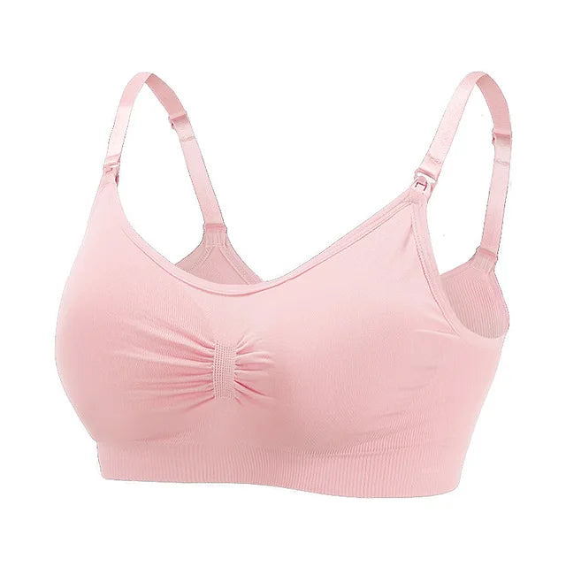 Wirefree Nursing Clothing Cotton Breastfeeding Bra