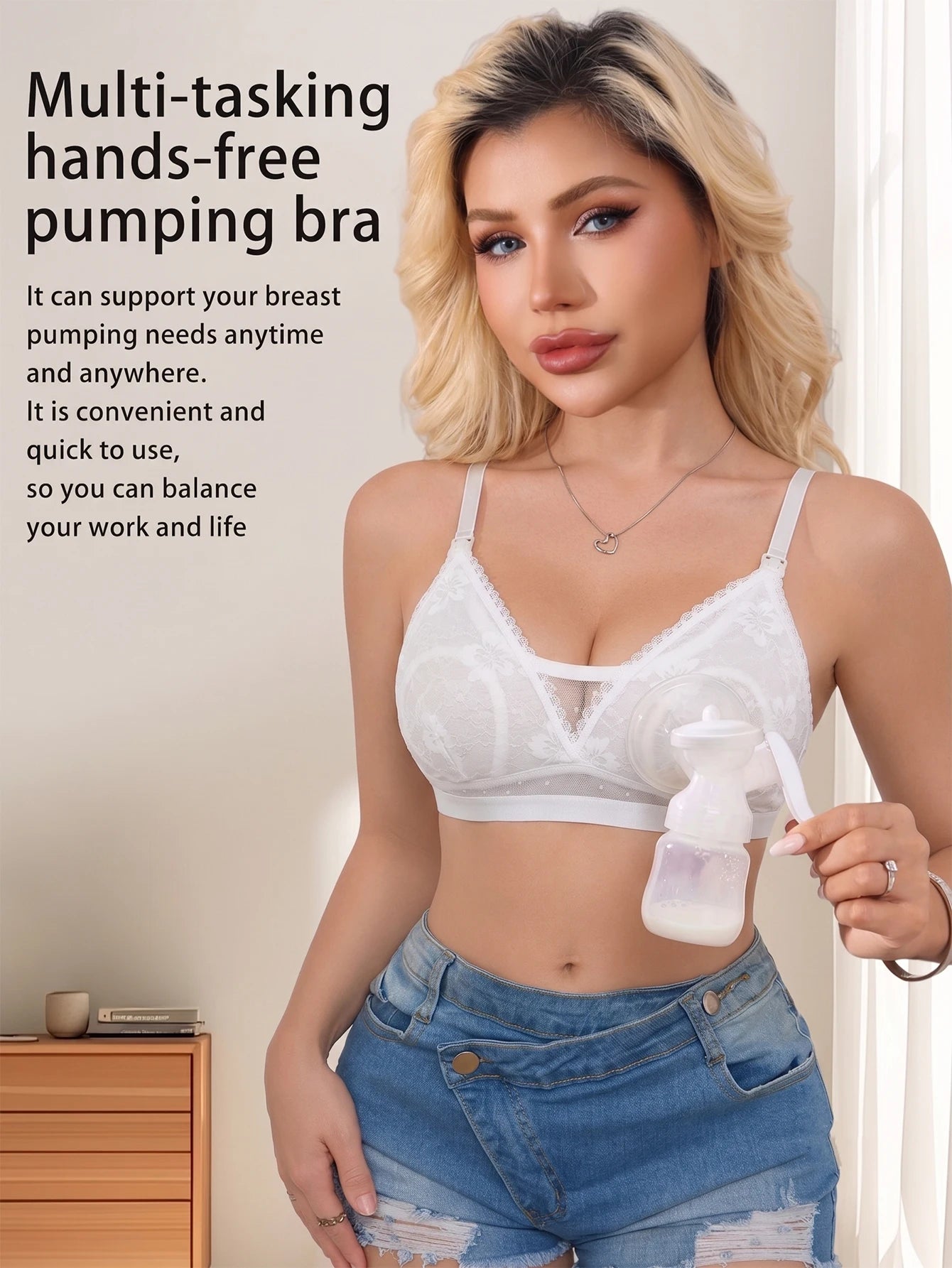 Adjustable Nursing Bra