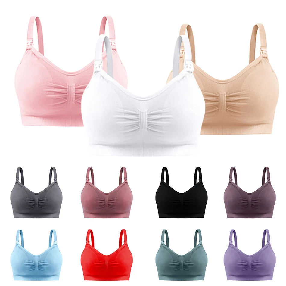 Maternity Double Layer Seamless Bra