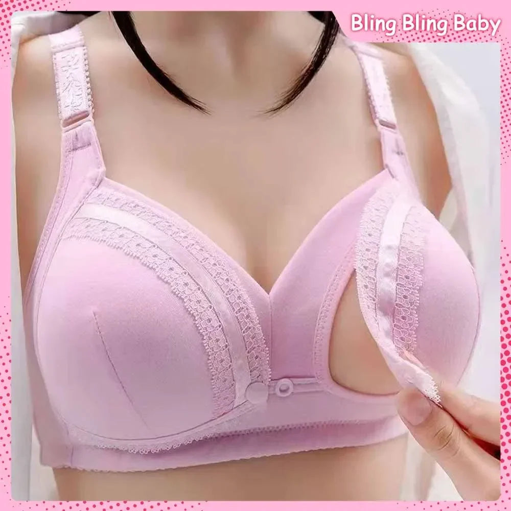 Front Button Nursing Bra