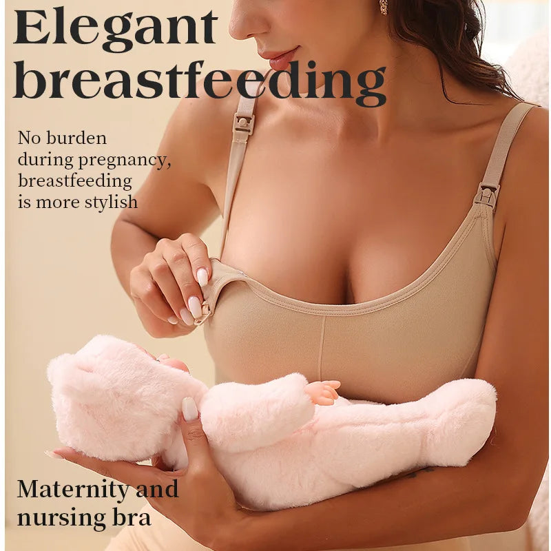 Seamless Maternity Nursing Bra