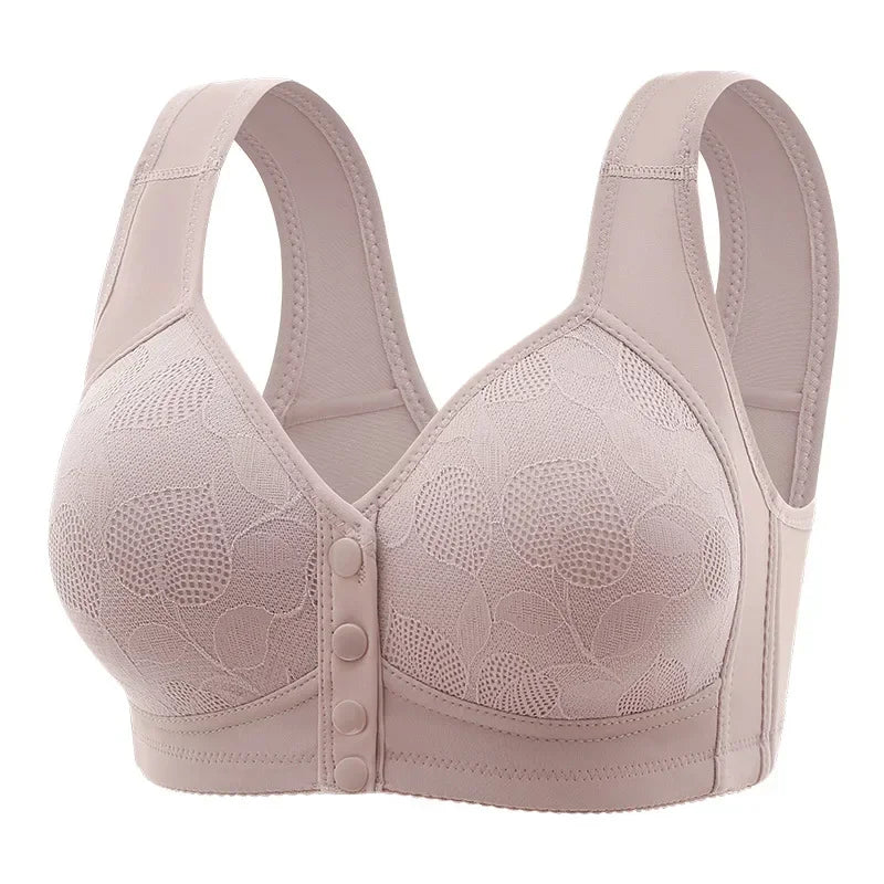 Front Open Buckle Bra
