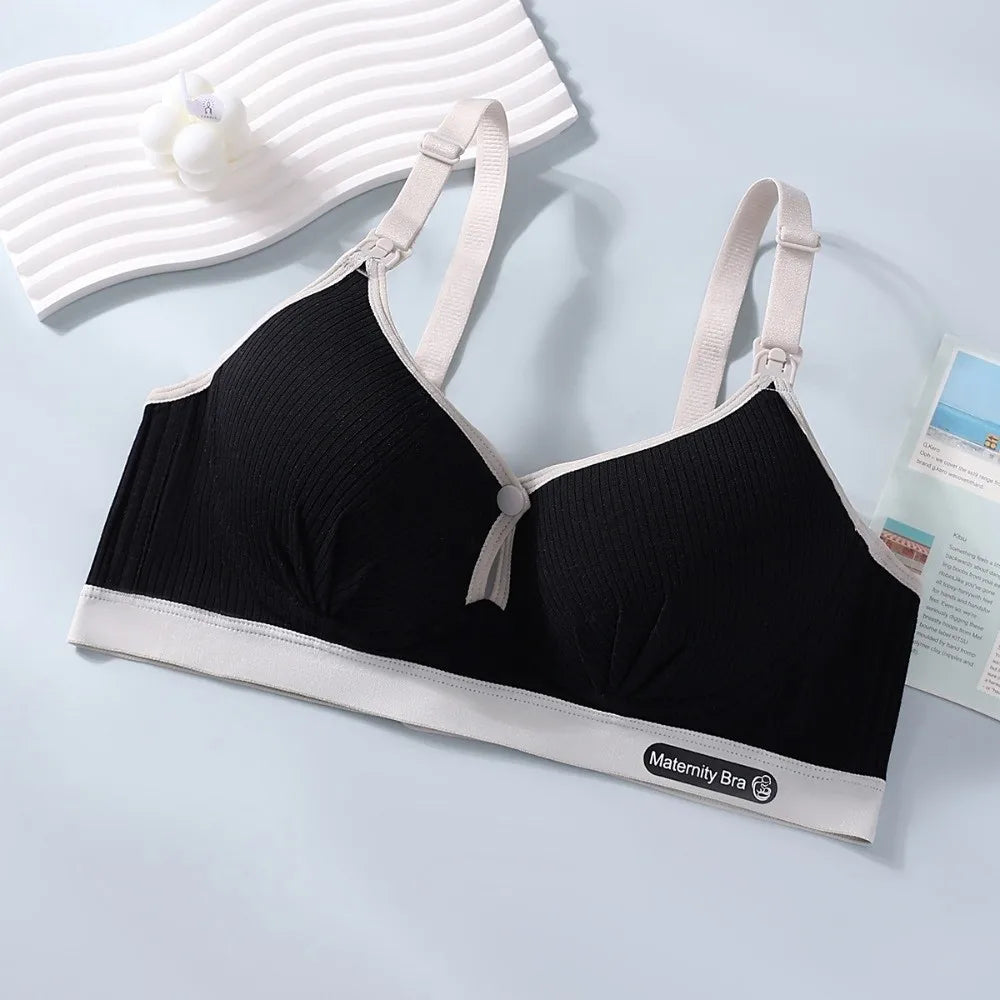 Double Buckle Nursing Bra