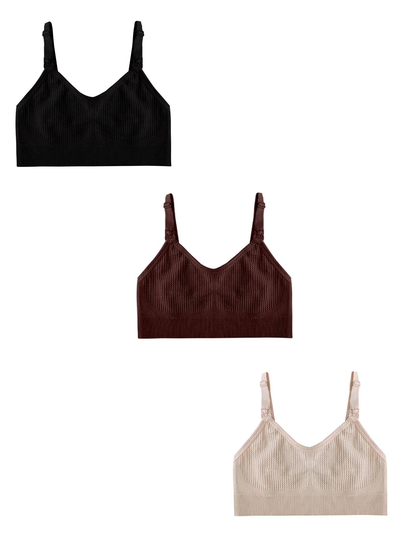 Anti Sagging Gathering Breastfeeding Bra
