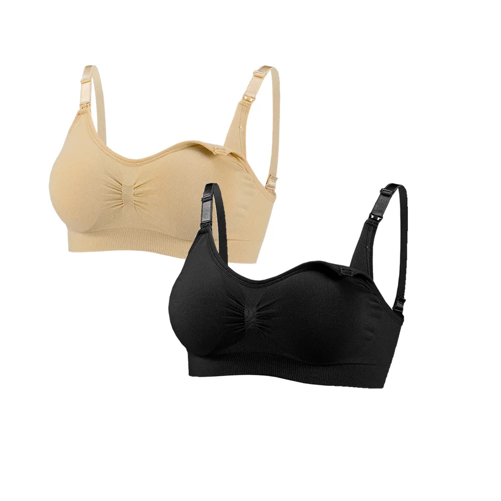 Wirefree Nursing Clothing Cotton Breastfeeding Bra