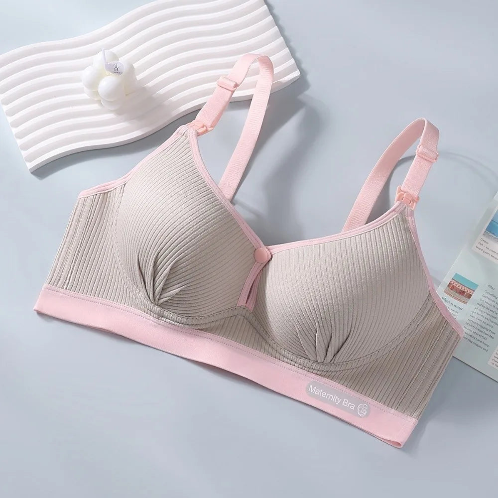 Double Buckle Nursing Bra