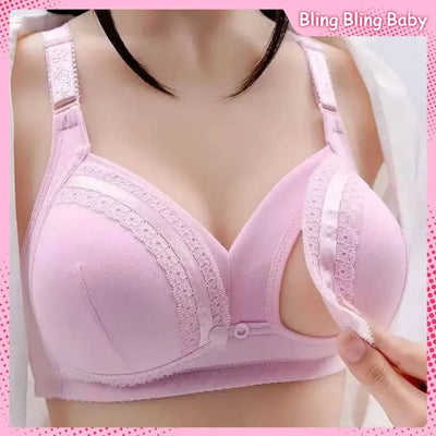 Front Button Nursing Bra