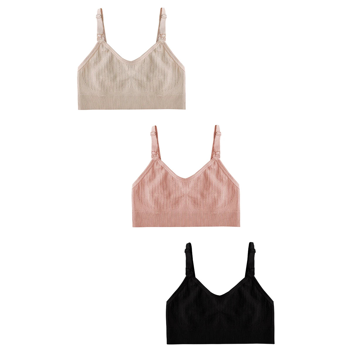 Anti Sagging Gathering Breastfeeding Bra