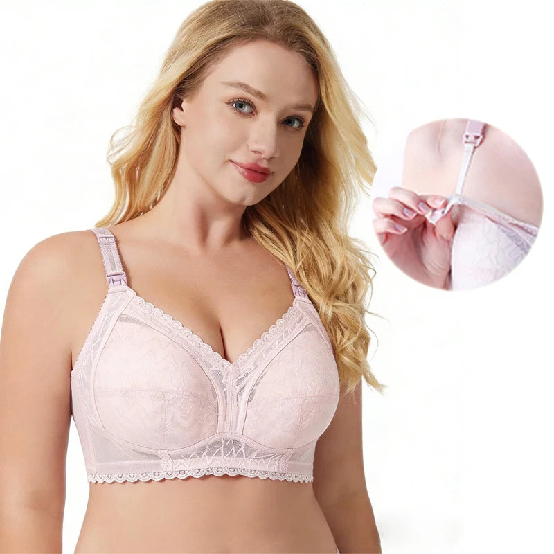 Top Clip Open Nursing Bra