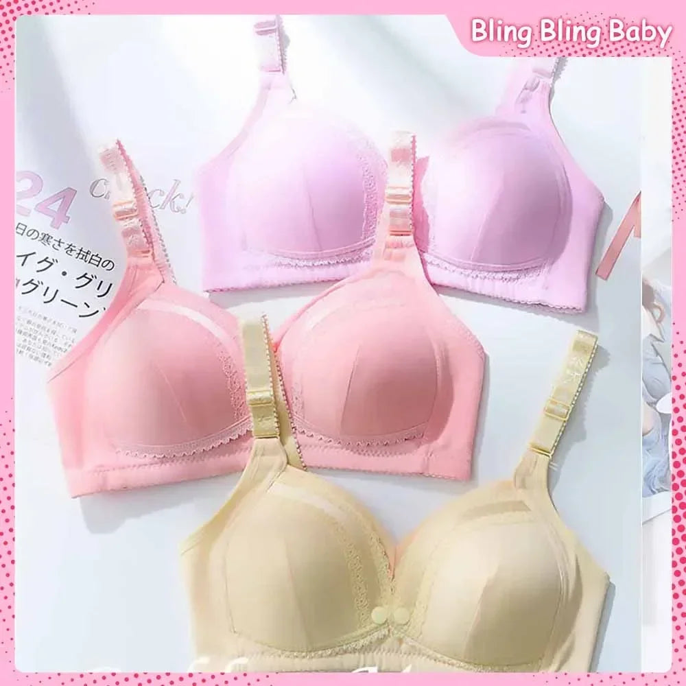Front Button Nursing Bra