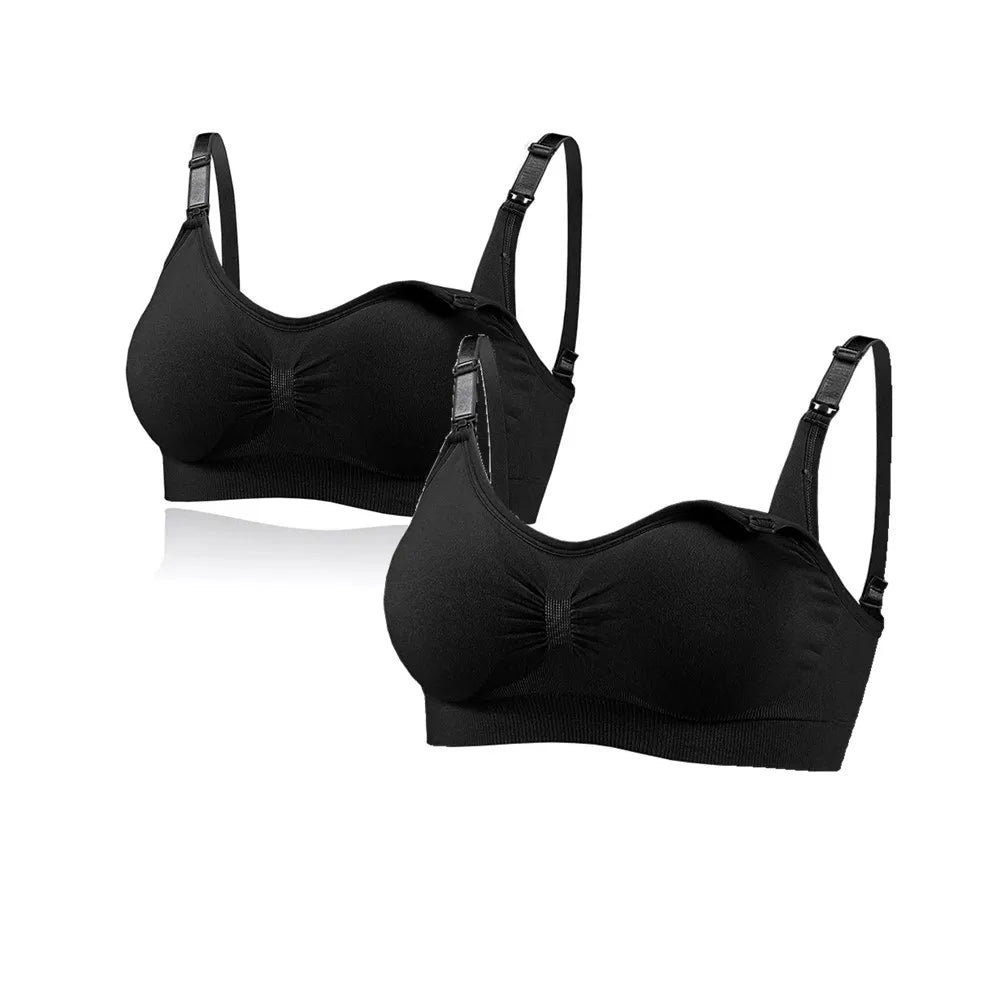 Wirefree Nursing Clothing Cotton Breastfeeding Bra