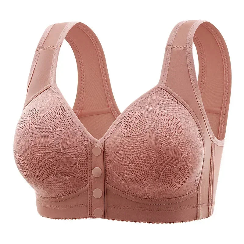 Front Open Buckle Bra
