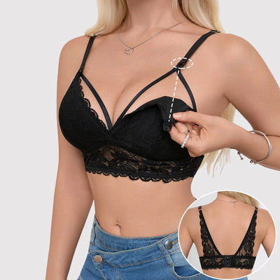 LumaLace Nursing Longline Bra