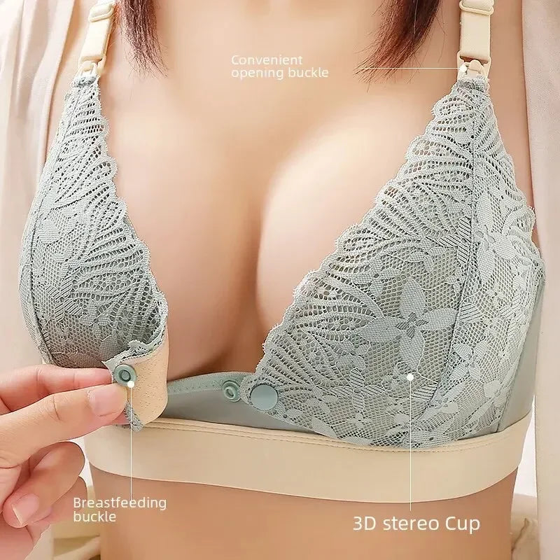 Wire-free Thin Breastfeeding Bra