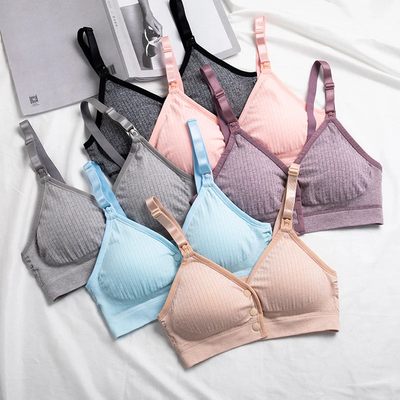 Pregnancy Seamless Nursing Bra