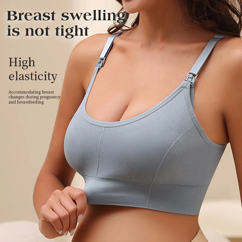 Seamless Maternity Nursing Bra
