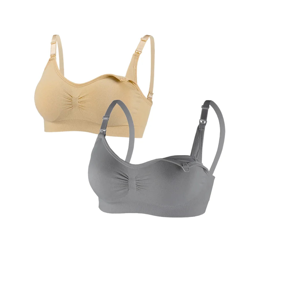 Wirefree Nursing Clothing Cotton Breastfeeding Bra