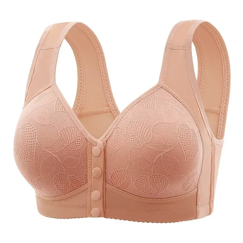 Front Open Buckle Bra