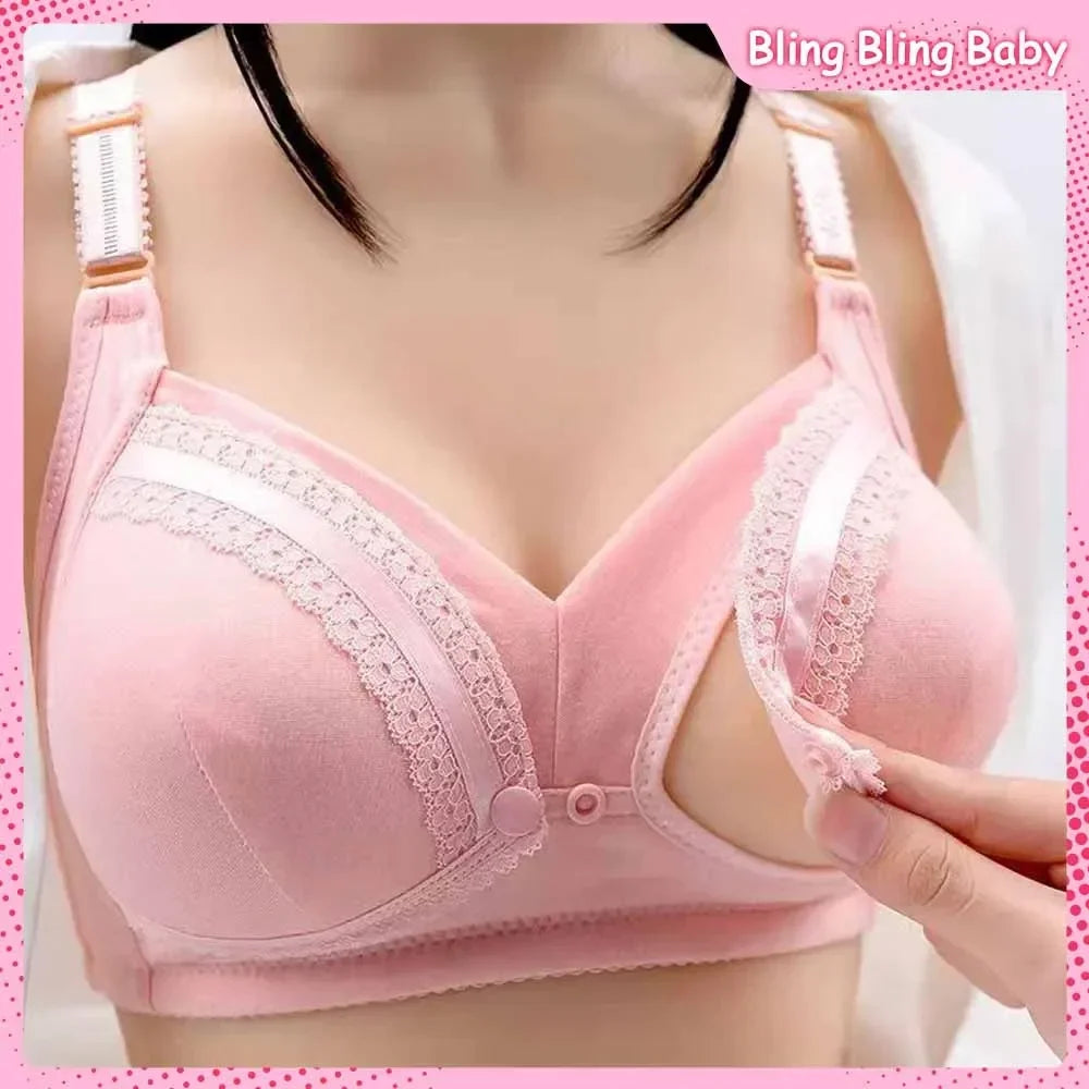 Front Button Nursing Bra