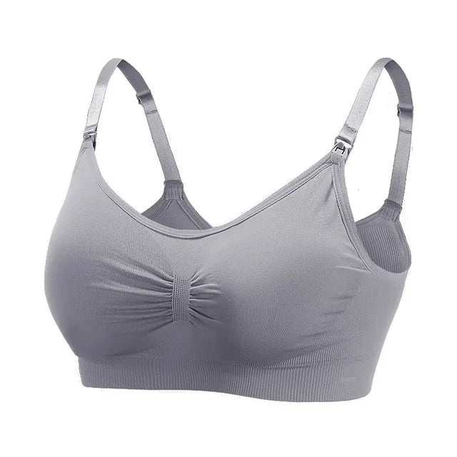 Wirefree Nursing Clothing Cotton Breastfeeding Bra