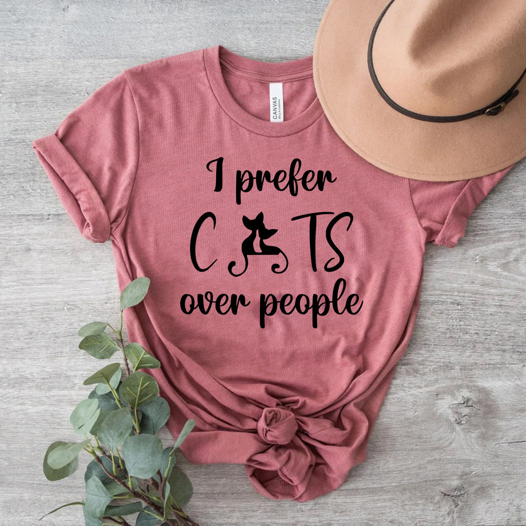 I Prefer Cats Over People Shirt