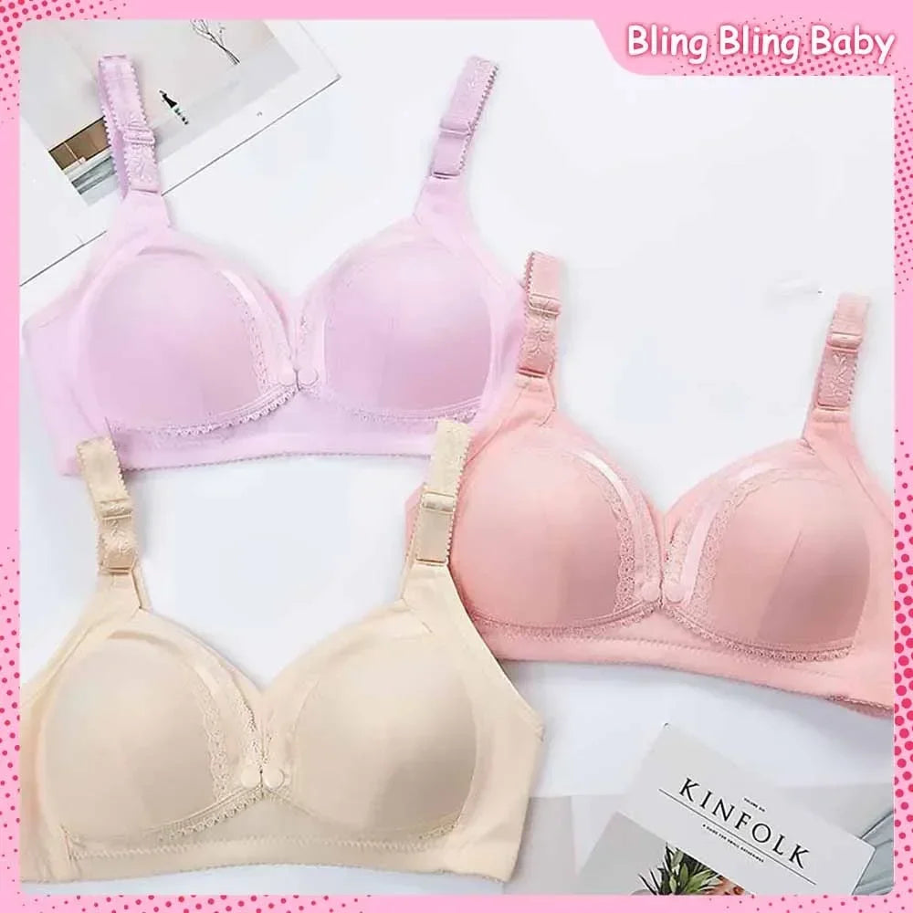 Front Button Nursing Bra